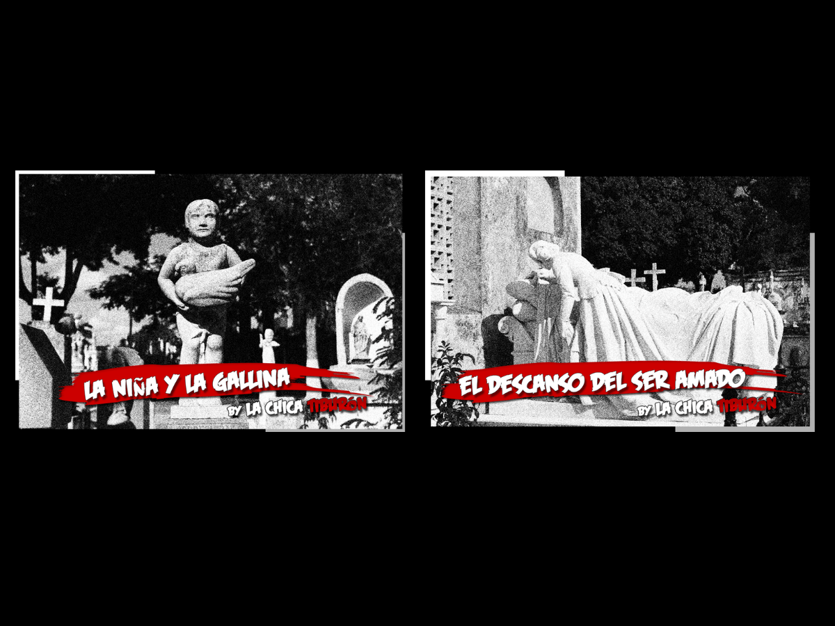 Historia de dos estatuas del&nbsp;cementerio